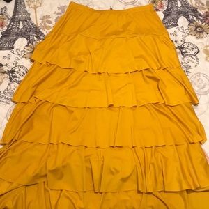 Nuggles Mustard Skirt